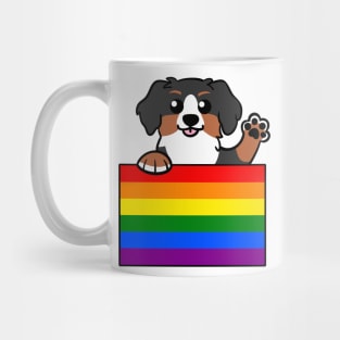 Love is Love Puppy - Bernese v2 Mug